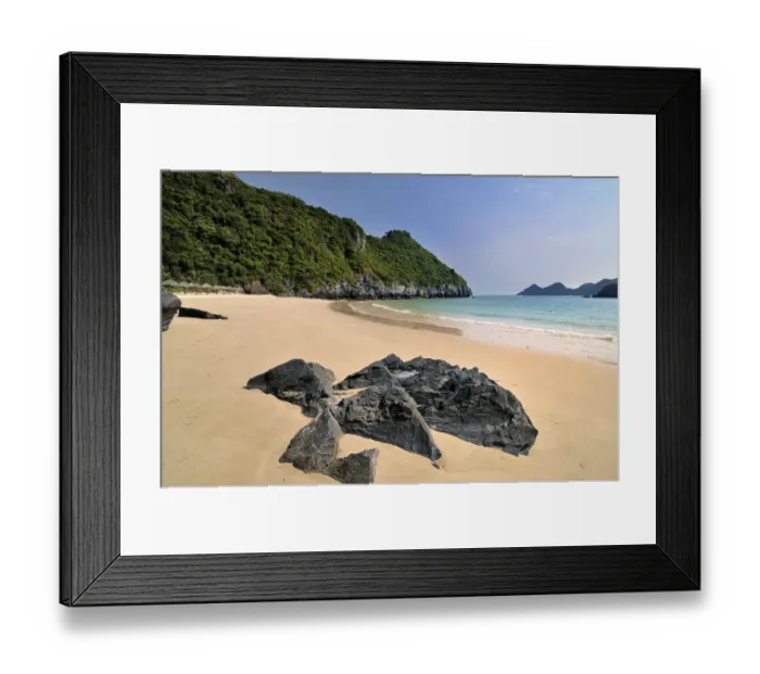 Framed Print : Beach, Cat Ba, Halong Bay, Vietnam, Southeast Asia Framed Print : Beach, Cat Ba, Halong Bay, Vietnam, Southeast Asia