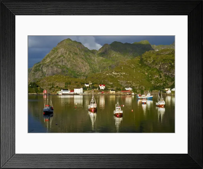Framed Print : Lofoten, Norway, Scandinavia, Europe Framed Print : Lofoten, Norway, Scandinavia, Europe
