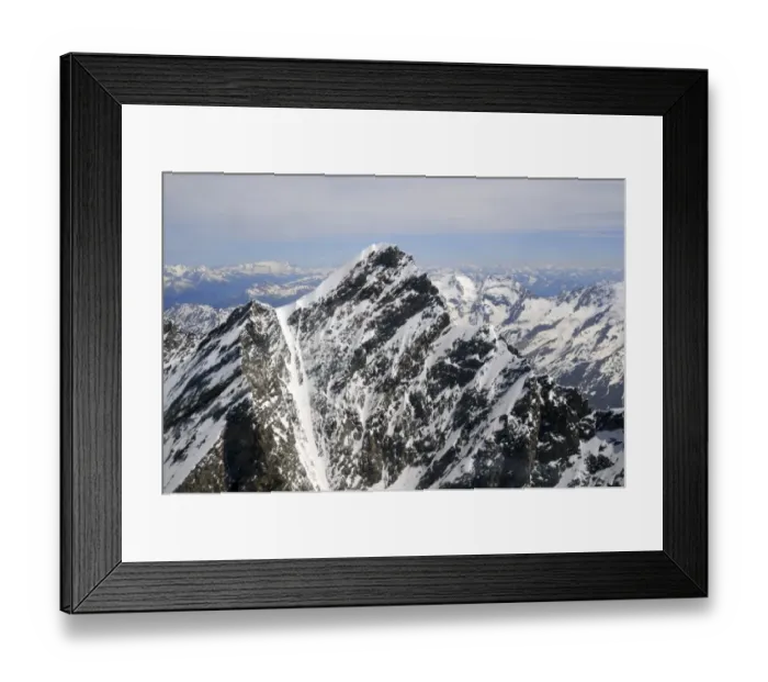 Framed Print : Summit Zinalrothorn, Canton Valais, Switzerland, Europe Framed Print : Summit Zinalrothorn, Canton Valais, Switzerland, Europe