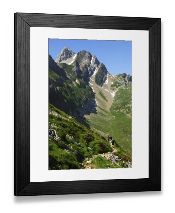 Framed Print : Hiking region in Appenzell, Altmann Mountain peak behind, Alpstein, Appenzell Innerrhoden, Switzerland, Europe Framed Print : Hiking region in Appenzell, Altmann Mountain peak behind, Alpstein, Appenzell Innerrhoden, Switzerland, Europe