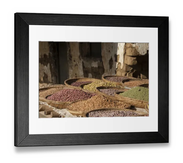 Framed Print : Various dried pulses in basket at market, Arusha, Tanzania, Africa Framed Print : Various dried pulses in basket at market, Arusha, Tanzania, Africa