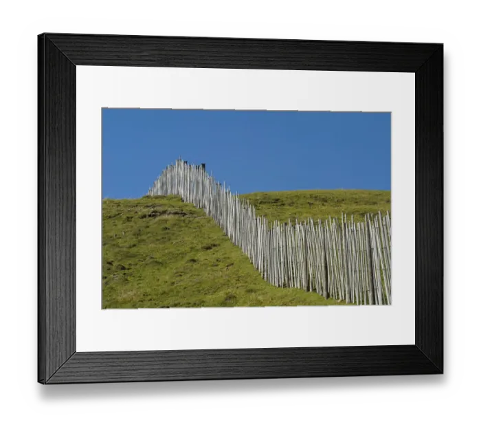 Framed Print : Fence at the Mt. Kitzbueheler Horn, Tyrol, Austria, Europe Framed Print : Fence at the Mt. Kitzbueheler Horn, Tyrol, Austria, Europe