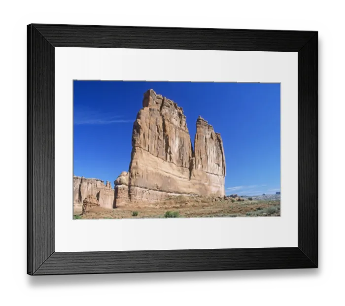 Framed Print : The Organ rock formation, Arches National Park, Utah, USA, America Framed Print : The Organ rock formation, Arches National Park, Utah, USA, America