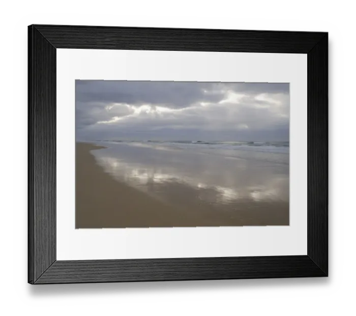 Framed Print : Morning on the east coast of Fraser, Iceland, Australia