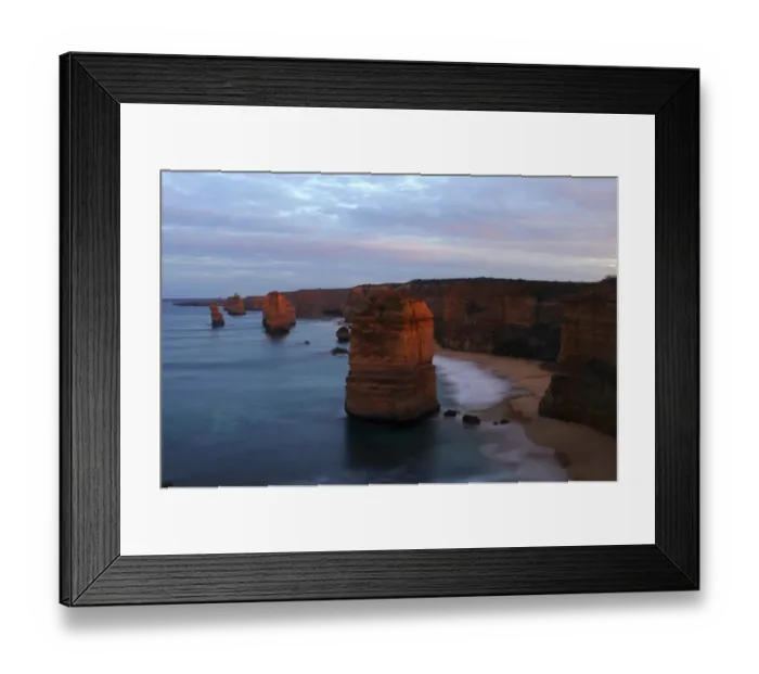 Framed Print : Sunrise at the Twelve Apostles, Great Ocean Road, Australia Framed Print : Sunrise at the Twelve Apostles, Great Ocean Road, Australia