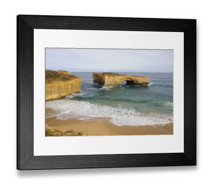 Framed Print : London Bridge, Port Campbell National Park, Australia Framed Print : London Bridge, Port Campbell National Park, Australia