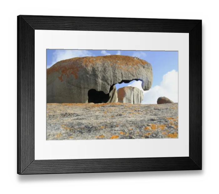 Framed Print : Remarkable Rocks, Kangaroo Island, Australia