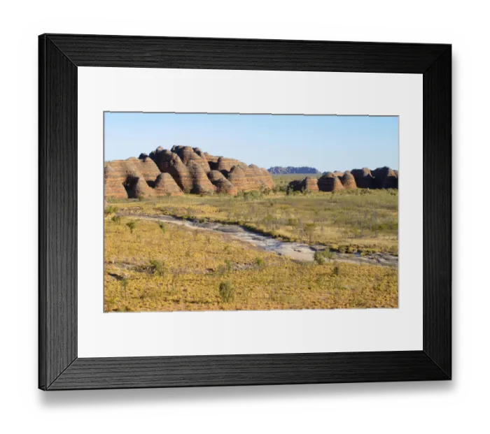 Framed Print : Sandstone formation in the Purnululu National Park, Bungle Bungle, Australia Framed Print : Sandstone formation in the Purnululu National Park, Bungle Bungle, Australia