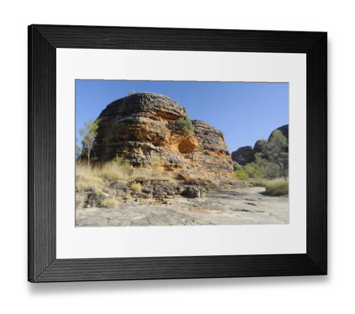 Framed Print : Piccaninny Creek Walk in the Purnululu National Park, Australia