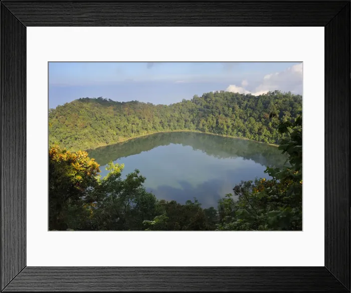 Framed Print : Laguna Chicabal, a lake sacred to the Mayan people, Guatemala, Central America Framed Print : Laguna Chicabal, a lake sacred to the Mayan people, Guatemala, Central America