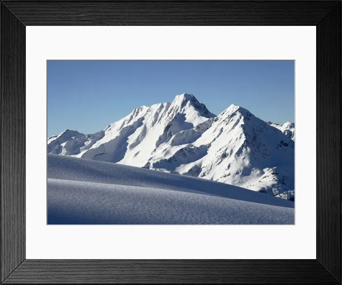 Framed Print : Mt Hochjoch, Verwall, Vorarlberg, Austria, Europe Framed Print : Mt Hochjoch, Verwall, Vorarlberg, Austria, Europe