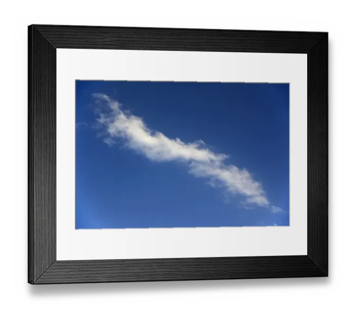Framed Print : A cloud in the sky Framed Print : A cloud in the sky