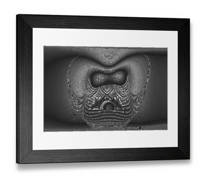 Framed Print : Fractal object Framed Print : Fractal object