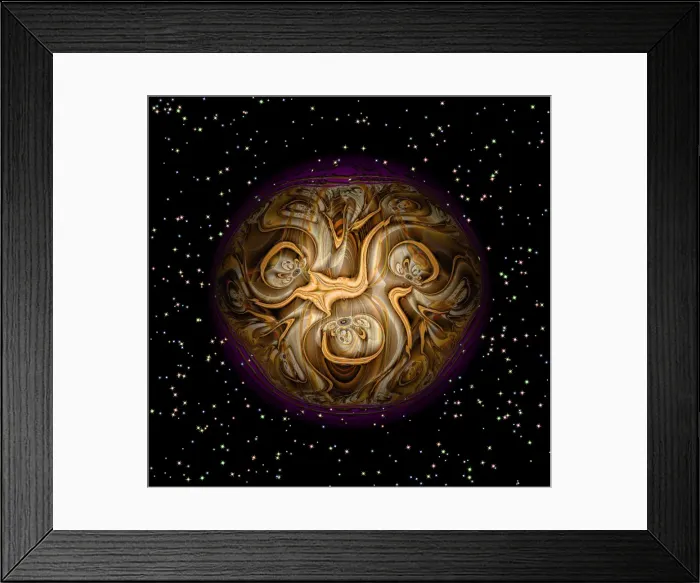 Framed Print : Fractal object Framed Print : Fractal object