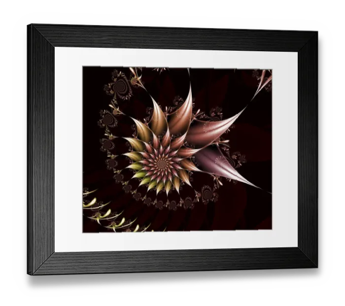 Framed Print : Fractal object Framed Print : Fractal object