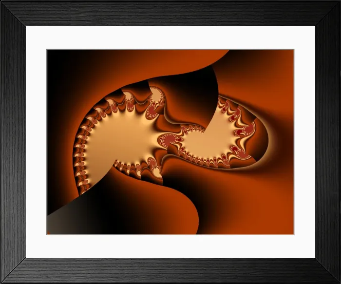 Framed Print : Fractal object Framed Print : Fractal object