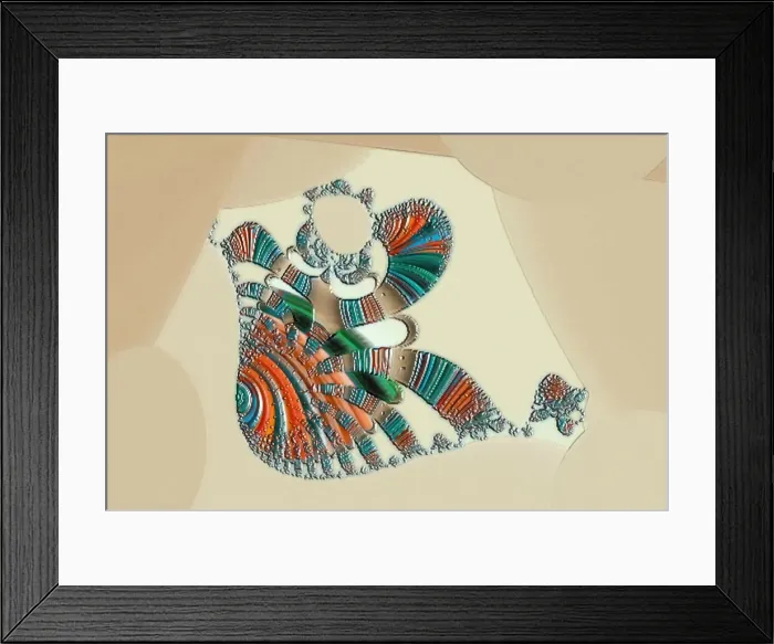 Framed Print : Fractal object Framed Print : Fractal object