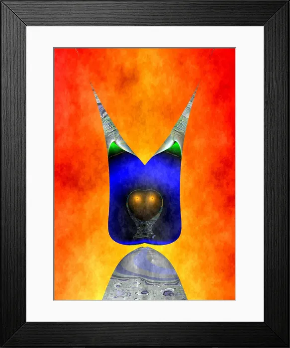 Framed Print : Fractal object Framed Print : Fractal object