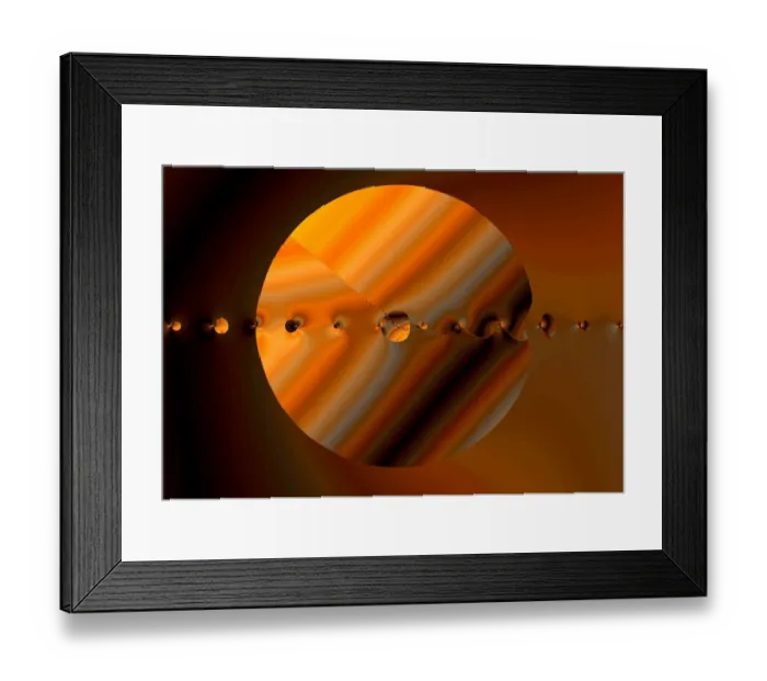Framed Print : Fractal graphics, abstract Framed Print : Fractal graphics, abstract