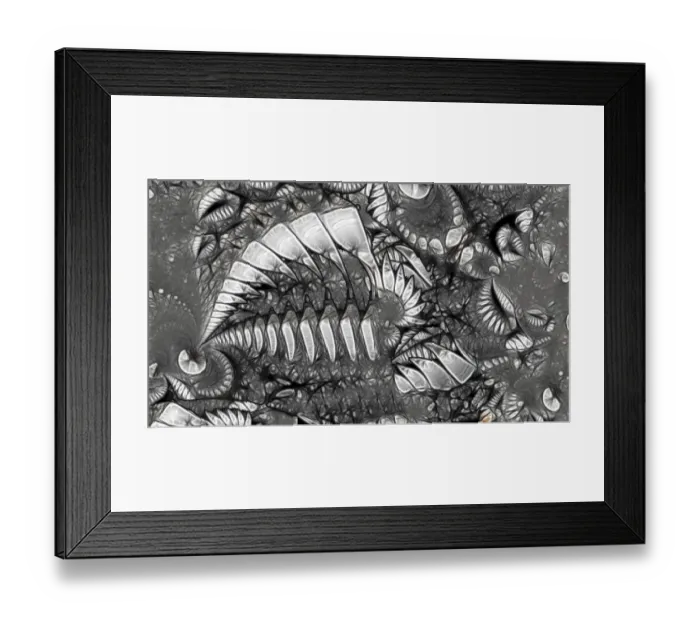Framed Print : Fractal graphics, abstract Framed Print : Fractal graphics, abstract