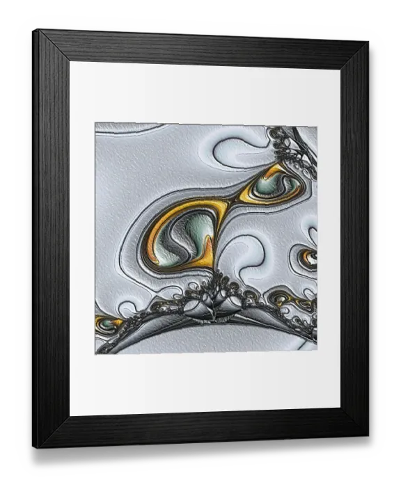 Framed Print : Fractal graphics, abstract Framed Print : Fractal graphics, abstract