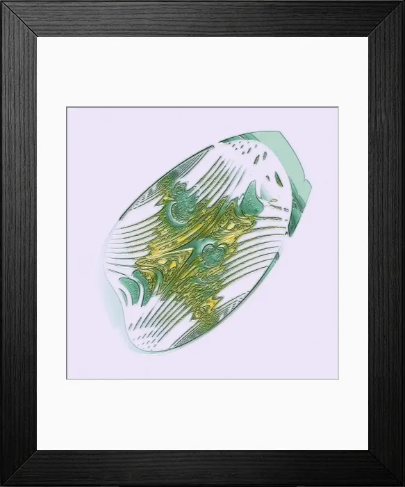 Framed Print : Fractal graphics, abstract Framed Print : Fractal graphics, abstract