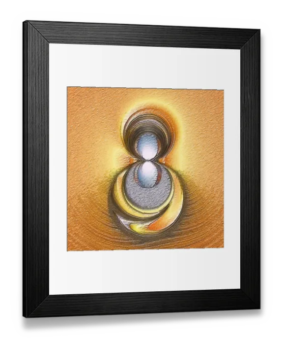 Framed Print : Fractal graphics, abstract Framed Print : Fractal graphics, abstract