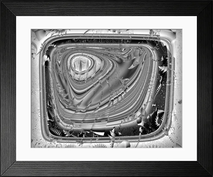 Framed Print : Fractal graphics, abstract Framed Print : Fractal graphics, abstract