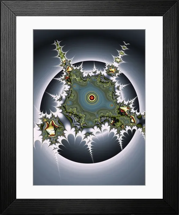 Framed Print : Fractal graphics, abstract Framed Print : Fractal graphics, abstract