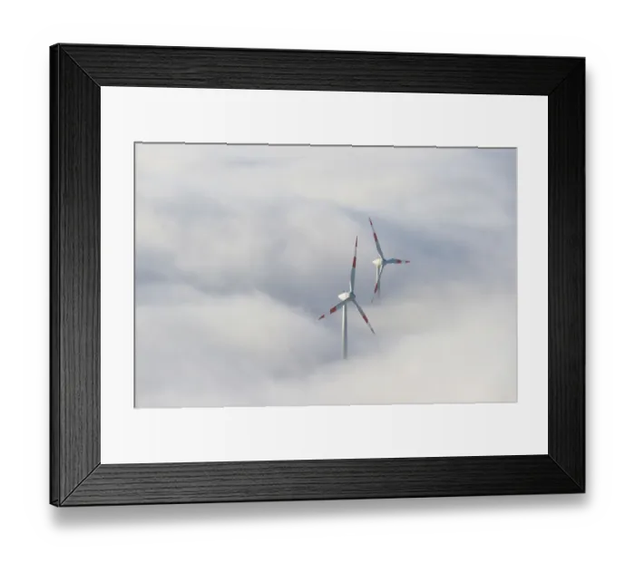 Framed Print : Wind turbines on Mt Schauinsland, Freiburg, Baden-Wuerttemberg, Germany, Europe Framed Print : Wind turbines on Mt Schauinsland, Freiburg, Baden-Wuerttemberg, Germany, Europe