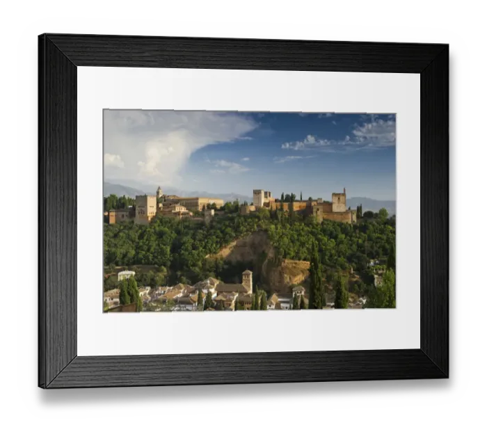 Framed Print : Alhambra fortress complex, Granada, Andalusia, Spain, Europe Framed Print : Alhambra fortress complex, Granada, Andalusia, Spain, Europe
