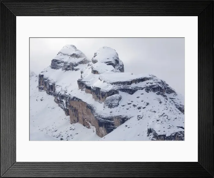 Framed Print : Tofana di Mezzo in winter, Dolomites, South Tyrol, Italy, Europe Framed Print : Tofana di Mezzo in winter, Dolomites, South Tyrol, Italy, Europe