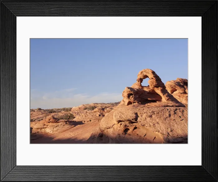 Framed Print : Sandstone arch at Water Holes Canyon, Utah, USA Framed Print : Sandstone arch at Water Holes Canyon, Utah, USA