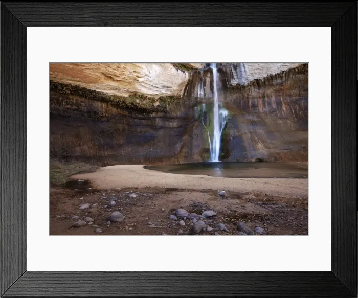 Framed Print : Waterfall Calf Creek Falls, Utah, USA, America Framed Print : Waterfall Calf Creek Falls, Utah, USA, America