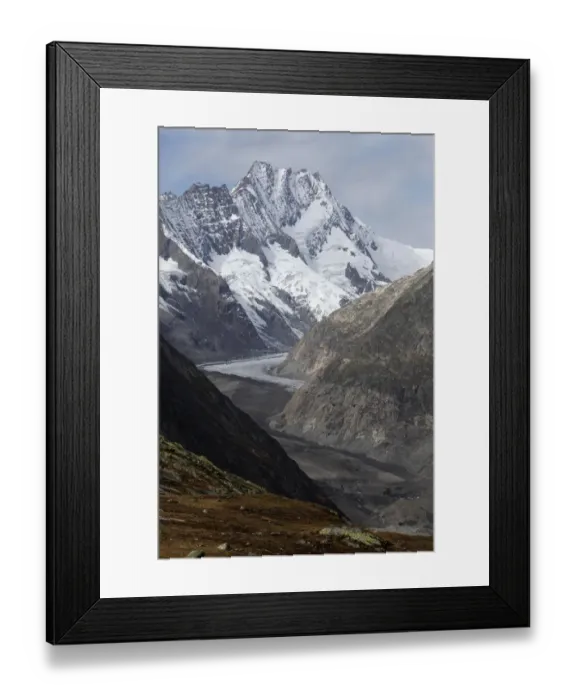 Framed Print : Lauteraarhorn Mountain and Unteraar Glacier, Grimsel, Bern, Switzerland, Europe Framed Print : Lauteraarhorn Mountain and Unteraar Glacier, Grimsel, Bern, Switzerland, Europe
