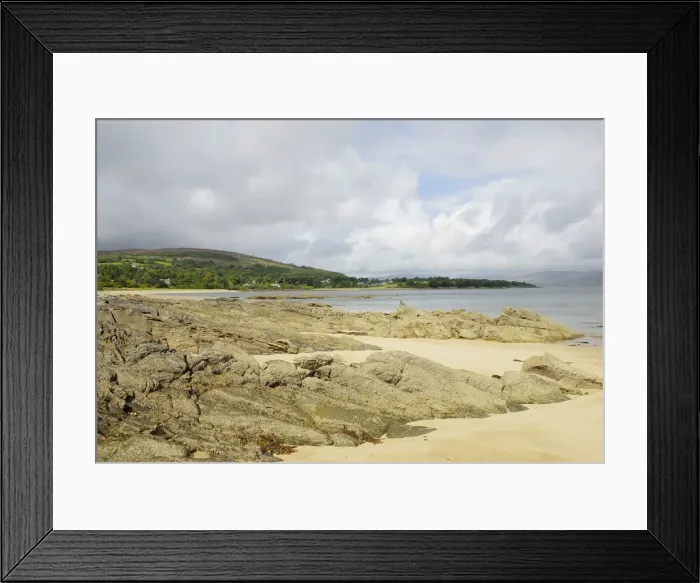 Framed Print : Rock at low tide on the coast on Lough Swilly, County Donegal, Republic of Ireland, Europe Framed Print : Rock at low tide on the coast on Lough Swilly, County Donegal, Republic of Ireland, Europe