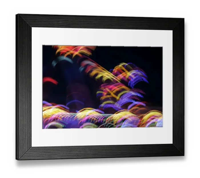Framed Print : Abstract light painting Framed Print : Abstract light painting