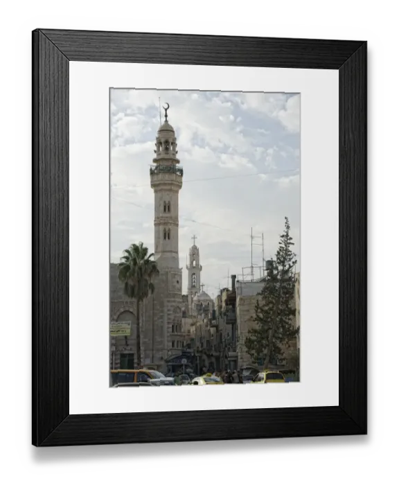 Framed Print : Omar Mosque, Bethlehem, West Bank, Middle East Framed Print : Omar Mosque, Bethlehem, West Bank, Middle East
