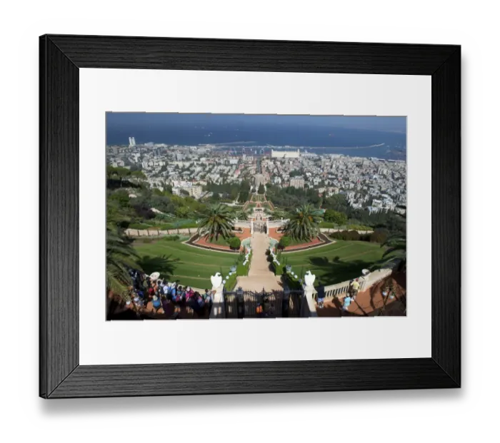 Framed Print : Haifa, Israel, Middle East, Middle East Framed Print : Haifa, Israel, Middle East, Middle East