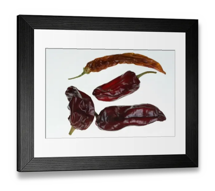 Framed Print : Dried chilli peppers Framed Print : Dried chilli peppers
