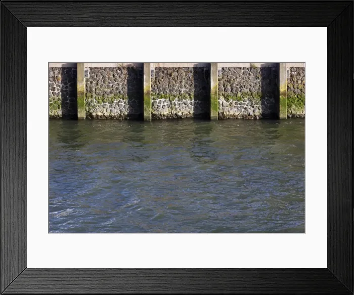 Framed Print : Quay wall at the Nieuwe Ms, Rotterdam, Holland, Netherlands, Europe Framed Print : Quay wall at the Nieuwe Ms, Rotterdam, Holland, Netherlands, Europe