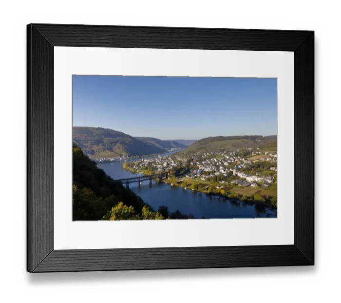 Framed Print : View on Bullay, Landkreis Cochem-Zell district, Rhineland-Palatinate, Germany, Europe Framed Print : View on Bullay, Landkreis Cochem-Zell district, Rhineland-Palatinate, Germany, Europe