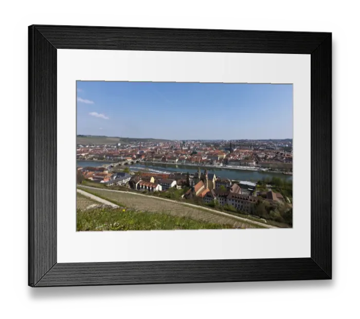Framed Print : View from Fortress Marienberg over Wuerzburg, Main River, Old Main Bridge, Wuerzburg, Franconia, Bavaria, Germany, Europe Framed Print : View from Fortress Marienberg over Wuerzburg, Main River, Old Main Bridge, Wuerzburg, Franconia, Bavaria, Germany, Europe