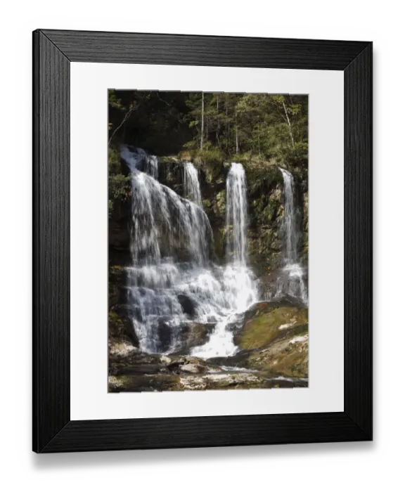 Framed Print : Waterfall in Weissbachschlucht gorge near Weissbach on the Alpine Road, Berchtesgadener Land district, Upper Bavaria, Germany, Europe Framed Print : Waterfall in Weissbachschlucht gorge near Weissbach on the Alpine Road, Berchtesgadener Land district, Upper Bavaria, Germany, Europe