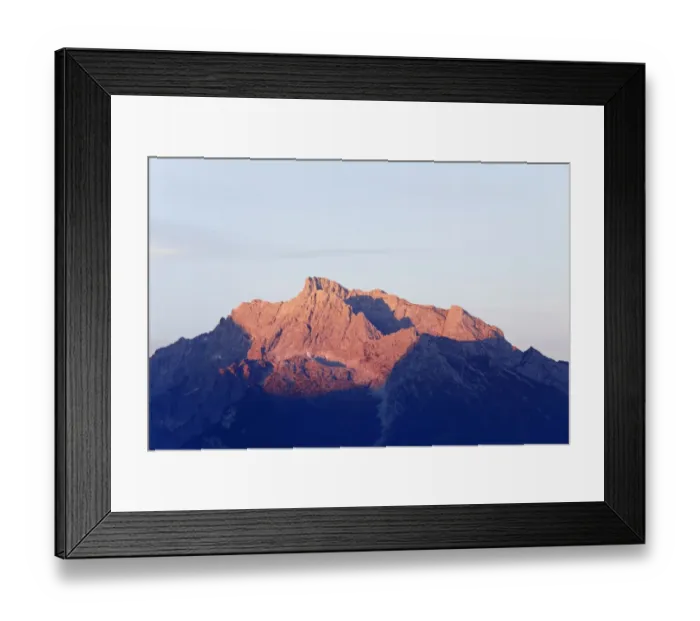 Framed Print : Hochkalter mountain, in the morning, view from Kneifelspitze mountain near Berchtesgaden, Berchtesgaden Alps, Berchtesgadener Land district, Upper Bavaria, Germany, Europe Framed Print : Hochkalter mountain, in the morning, view from Kneifelspitze mountain near Berchtesgaden, Berchtesgaden Alps, Berchtesgadener Land district, Upper Bavaria, Germany, Europe