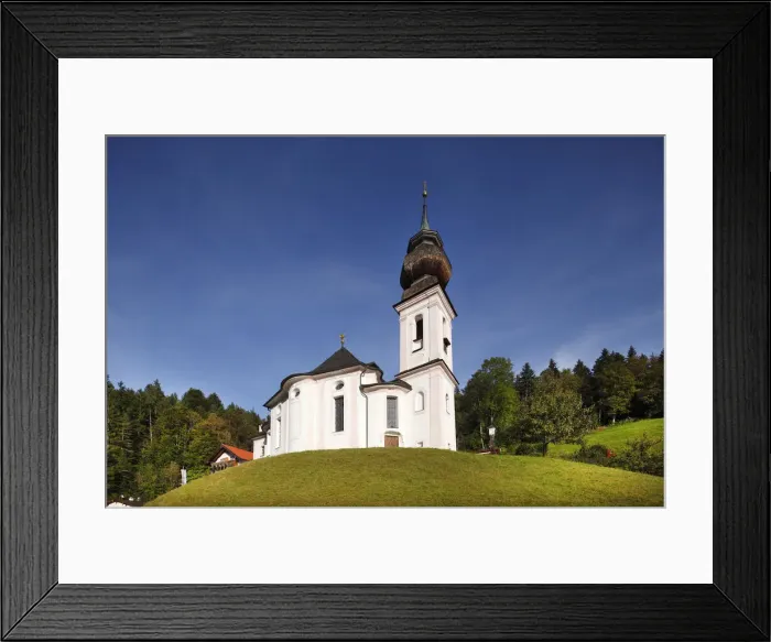 Framed Print : Pilgrimage church of Maria Gern in Berchtesgaden, Berchtesgadener Land, Upper Bavaria, Bavaria, Germany, Europe Framed Print : Pilgrimage church of Maria Gern in Berchtesgaden, Berchtesgadener Land, Upper Bavaria, Bavaria, Germany, Europe
