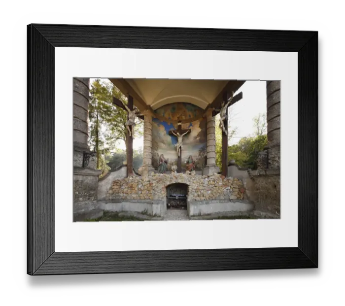 Framed Print : Calvary, Berchtesgaden, Berchtesgadener Land, Upper Bavaria, Bavaria, Germany, Europe Framed Print : Calvary, Berchtesgaden, Berchtesgadener Land, Upper Bavaria, Bavaria, Germany, Europe