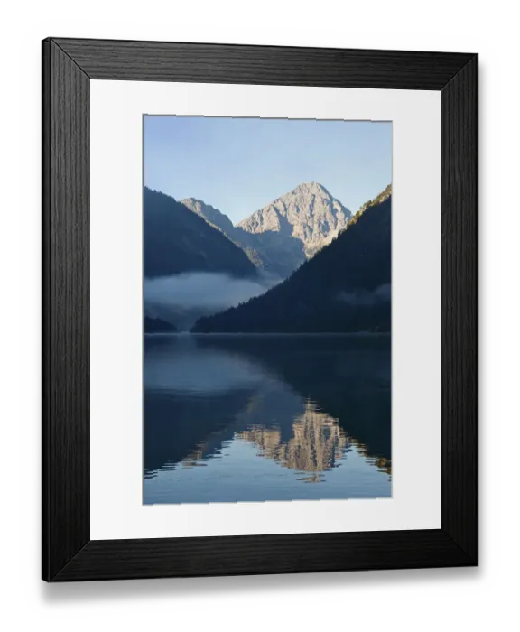 Framed Print : Lake Plansee and Ammergebirge mountains, in the back Mt. Thaneller in the Lechtal Alps, Tyrol, Austria, Europe Framed Print : Lake Plansee and Ammergebirge mountains, in the back Mt. Thaneller in the Lechtal Alps, Tyrol, Austria, Europe