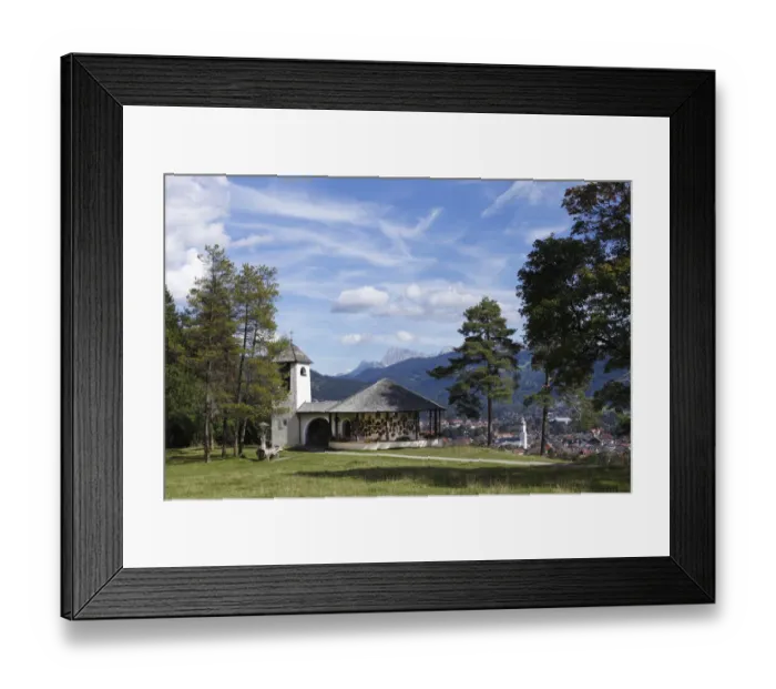 Framed Print : Kriegergedaechtniskapelle memorial chapel located above Garmisch-Partenkirchen, Werdenfelser Land region, Upper Bavaria, Bavaria, Germany, Europe Framed Print : Kriegergedaechtniskapelle memorial chapel located above Garmisch-Partenkirchen, Werdenfelser Land region, Upper Bavaria, Bavaria, Germany, Europe