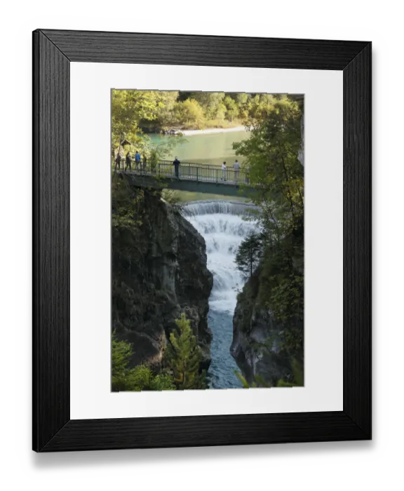 Framed Print : Lechfall waterfall, Lech river near Fussen, Ostallgaeu, Allgaeu, Swabia, Bavaria, Germany, Europe Framed Print : Lechfall waterfall, Lech river near Fussen, Ostallgaeu, Allgaeu, Swabia, Bavaria, Germany, Europe